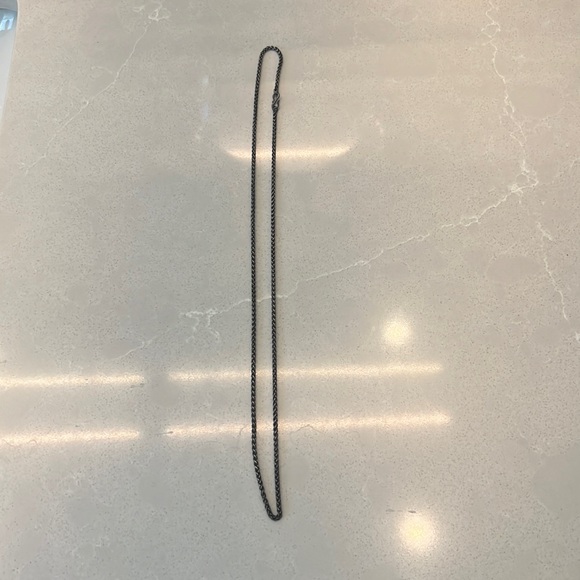 Braided Silver Chain - Picture 1 of 3